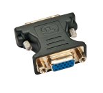 Lindy DVI-A Male to VGA Female Adapter, Black