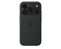 Apple Coque en silicone avec MagSafe pour iPhone 18 Pro - Noir