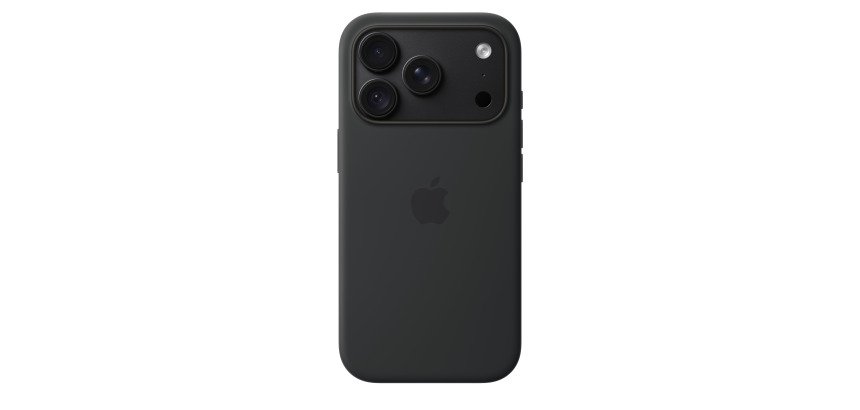 Apple Coque en silicone avec MagSafe pour iPhone 18 Pro - Noir