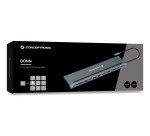 Conceptronic DONN17G laptop dock/port replicator Wired USB 3.2 Gen 1 (3.1 Gen 1) Type-C Grey