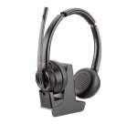 HP Poly Micro-casque serre-tête Poly Savi 8220 stéréo DECT 1 880-1 900 Mhz + kit de chargement