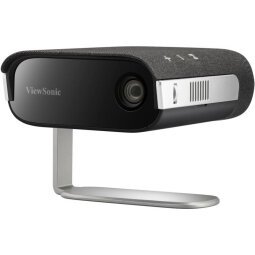 Viewsonic M1S vidéo-projecteur Projecteur à focale courte LED WVGA (854x480) Noir, Argent