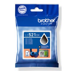 Brother LC521BK cartucho de tinta 1 pieza(s) Original Negro