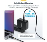 StarTech.com 2m (6ft) USB-C Charging Cable, 60W (3A) PD, Dual-Layer Braided Nylon/TPE Jacket, Rugged USB C Charging Cord, USB 2.0 Laptop Charger Cable