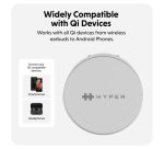 Targus HJ3310WHGL mobile device charger Headphones, Smartphone, Smartwatch White USB Wireless charging Fast charging Indoor