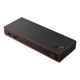 Lenovo ThinkPad USB4 Smart Dock 5500 Avec fil Noir