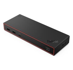 Lenovo ThinkPad USB4 Smart Dock 5500 Avec fil Noir