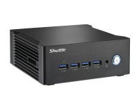 Shuttle Nano PC NA10H7, AMD Ryzen™ 7-8845HS APU, Radeon 780M , 2xHDMI, 2xUSB 4.0 (DP), 2x2.5Gbit LAN, VESA, 24/7