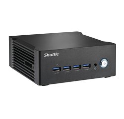 Shuttle Nano PC NA10H7, AMD Ryzen™ 7-8845HS APU, Radeon 780M , 2xHDMI, 2xUSB 4.0 (DP), 2x2.5Gbit LAN, VESA, 24/7