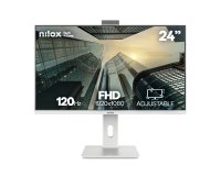 Nilox NXM24RWEB02W computer monitor 61 cm (24") 1920 x 1080 pixels Full HD LED White