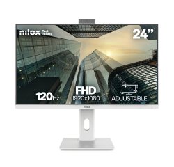 Nilox NXM24RWEB02W computer monitor 61 cm (24") 1920 x 1080 pixels Full HD LED White