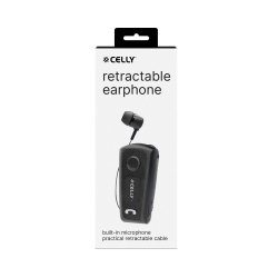 Celly BHCLIP Headset Wired In-ear Calls/Music/Sport/Everyday USB Type-C Black