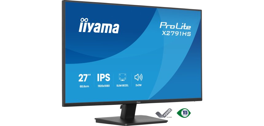 iiyama ProLite X2791HS-B1 écran plat de PC 68,6 cm (27") 1920 x 1080 pixels Full HD LED Noir