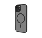 Celly Magmatt custodia per cellulare 15,5 cm (6.1") Cover Nero, Trasparente