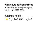 HP Cartuccia di inchiostro giallo originale ad alta capacità 903XL