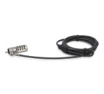 StarTech.com 6.6ft (2m) Laptop Cable Lock - 4 Digit Combination Laptop/Desktop Security Cable Lock for K-Slot Devices/Computers/Monitors - Portable Anti-Theft Vinyl Coated Steel Cable Lock - TAA