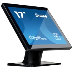 iiyama ProLite T1721MSC-B2 écran plat de PC 43,2 cm (17") 1280 x 1024 pixels SXGA LED Écran tactile Dessus de table Noir