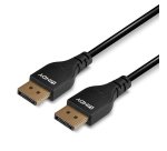 Lindy Câble Slim DisplayPort 1.4, 0.5m