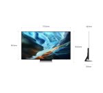 Samsung QE77S90HATXZT TV 195.6 cm (77") 4K Ultra HD Smart TV Wi-Fi Black