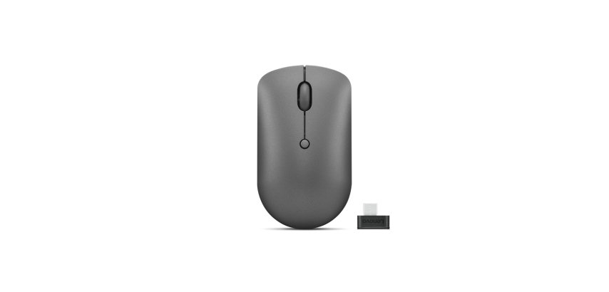 Lenovo Mouse wireless USB-C 540 compatto (Grigio Storm)