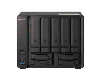 QNAP TS-H973AX NAS Tower Ryzen Embedded V1500B 32 Go DDR4 0 To QuTS hero Noir