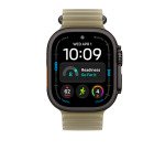 Apple Bracelet Océan kelp translucide 49 mm - Finition titane noir