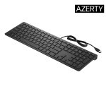 HP PAV WIRED KEYBOARD 300 EN clavier Bureau USB Noir
