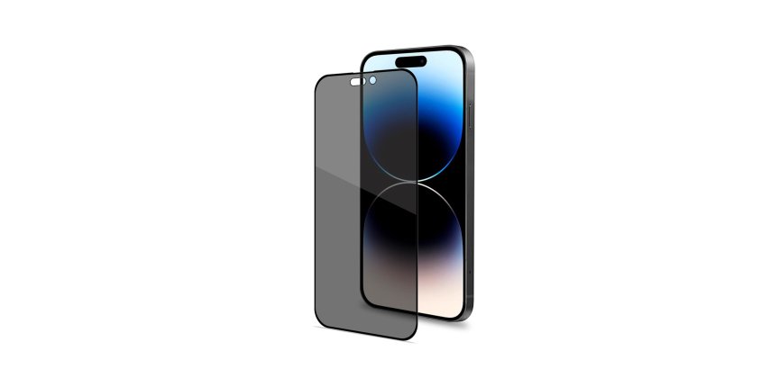 Celly PRIVACYF1025BK protezione per lo schermo e il retro dei telefoni cellulari Pellicola proteggischermo trasparente Apple 1 pz
