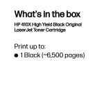 HP 410X High Yield Black Original LaserJet Toner Cartridge