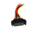 StarTech.com Cable de 30cm de Extensión de Alimentación Corriente SATA - 15 pines