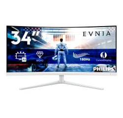 Philips Evnia 5000 34M2C5501A/00 computer monitor 86,4 cm (34") 3440 x 1440 Pixels Wide Quad HD LCD Wit