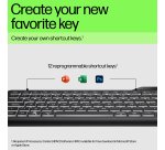 HP 405 Multi-Device Backlit Wired Keyboard