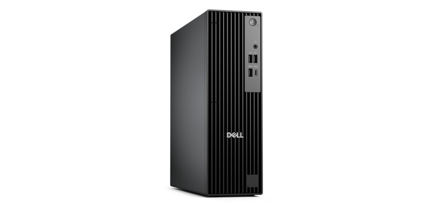 DELL Pro QCS1250 Intel® Core™ i3 i3-14100 8 Go DDR5-SDRAM 512 Go SSD Windows 11 Pro Slim PC PC Noir