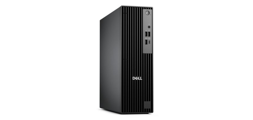 DELL Pro QCS1250 Intel® Core™ i3 i3-14100 8 Go DDR5-SDRAM 512 Go SSD Windows 11 Pro Slim PC PC Noir