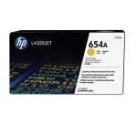 HP 654A - yellow - original - LaserJet - toner cartridge (CF332A)