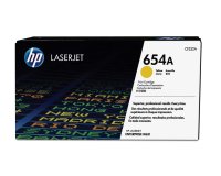 HP 654A - Gelb - original - LaserJet - Tonerpatrone (CF332A)