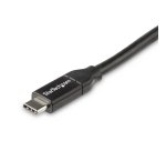 StarTech.com 1.6ft (50cm) USB-C Fast Charging Cable, Charge & Sync, 100W (5A) PD, USB 2.0, USB-IF Certified - USB C Charging Cord