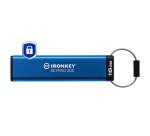 Kingston Technology IronKey Keypad 200 de 16 Go, FIPS 140-3 niveau 3 (en attente), chiffrement AES-256