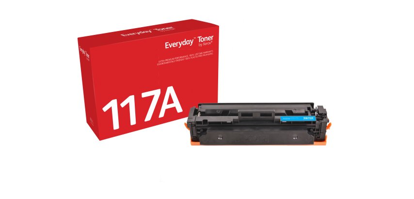 Toner Everyday™ Cyan de Xerox compatible avec HP 117A (W2071A), Capacité standard