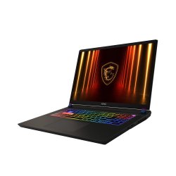 MSI Vector 17 HX AI A2XWIG-010FR Intel Core Ultra 9 275HX Ordinateur portable 43,2 cm (17") Quad HD+ 32 Go DDR5-SDRAM 2 To SSD NVIDIA GeForce RTX 5080 Wi-Fi 7 (802.11be) Windows 11 Home Gris