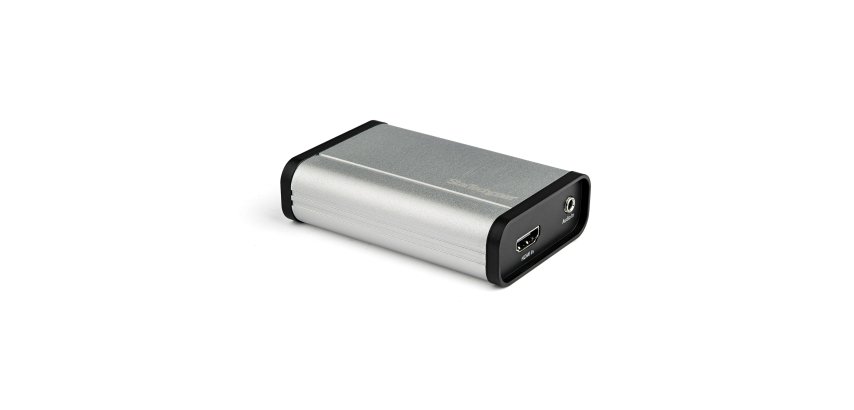 StarTech.com Dispositivo de Captura de Vídeo HDMI a USB-C 1080p 60fps - Capturadora Externa USB 3.0 USB Tipo C de Transmisión en Directo - Adaptador de Audio y Vídeo HDMI - Funciona con USB-C/USB-A/Thunderbolt 3