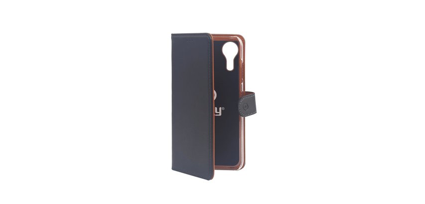 Celly Wally mobile phone case 13.5 cm (5.3") Folio Black