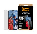 PanzerGlass ® 2-Way Privacy Screen Protector iPhone 17 Pro Max | Ultra-Wide Fit w. EasyAligner Protector de pantalla Apple 1 pieza(s)