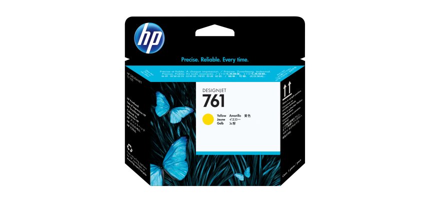 HP 761 - geel - printkop