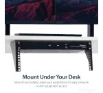 StarTech.com 4U 19in Steel Vertical Wall Mount Equipment Rack Bracket - TAA