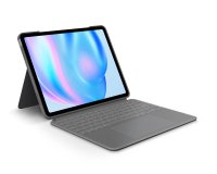 Logitech Combo Touch QWERTY Espagnole Smart Connector Gris