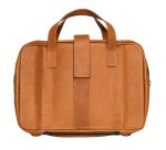 R-Go Tools Sacoche pour ordinateur portable R-Go Viva, cuir, avec support intégré pour ordinateur portable, produit social, marron