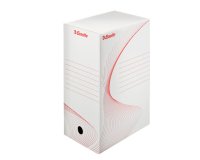 Boite archives esselte boxy dos 150mm coloris blanc lot 5