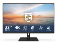Philips 1000 series 32E1N1800LA/00 écran plat de PC 80 cm (31.5") 3840 x 2160 pixels 4K Ultra HD LCD Noir