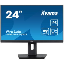 iiyama ProLite XUB2492QSU-B1 écran plat de PC 60,5 cm (23.8") 2560 x 1440 pixels Wide Quad HD LED Noir